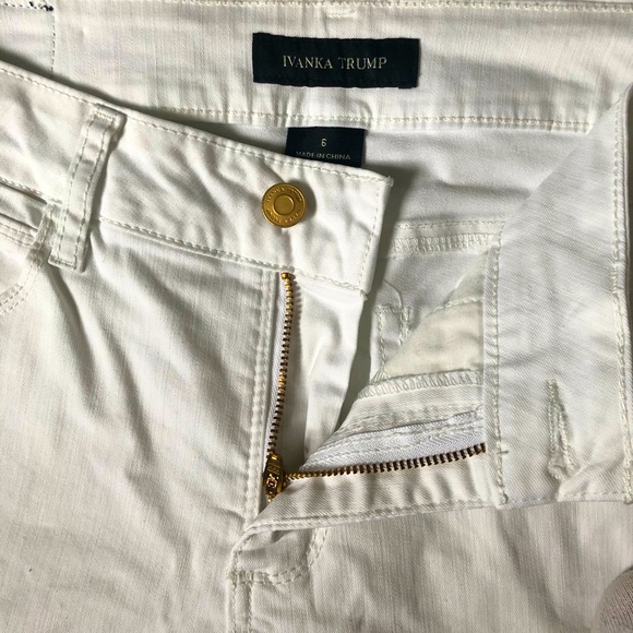 Vintage Ivanka Trump White Skinny Jean - Picture 2 of 2